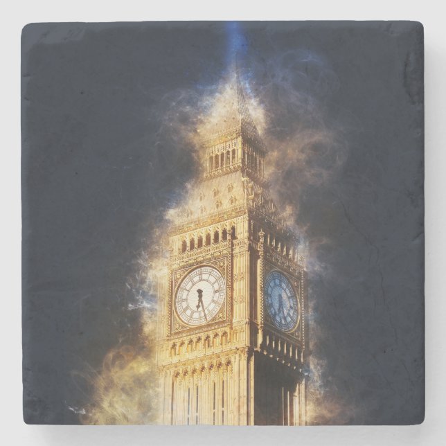 Big Ben London Stenunderlägg (Framsidan)