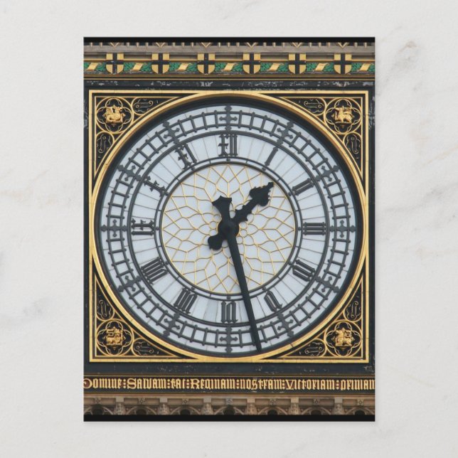 Big Ben London Vykort (Framsida)