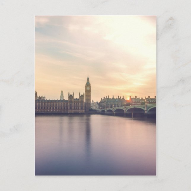 Big Ben, London Vykort (Framsida)