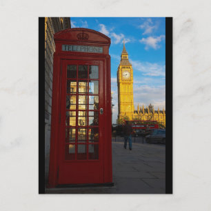 Big Ben & Mobil Box Vykort