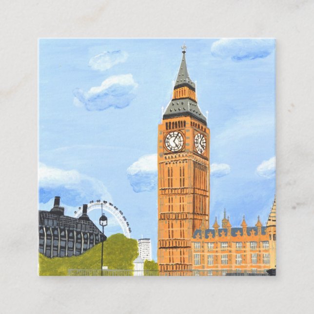 Big Ben Namnkort (Framsida)