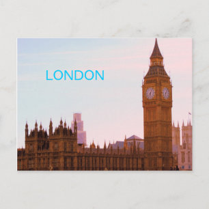 Big Ben och British Parliament Postcard Vykort