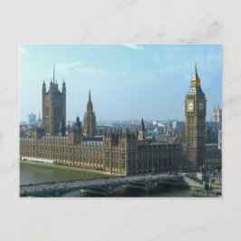 Big Ben och Houses - London Vykort