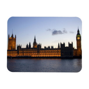 Big Ben och Houses of Parliament i staden Magnet