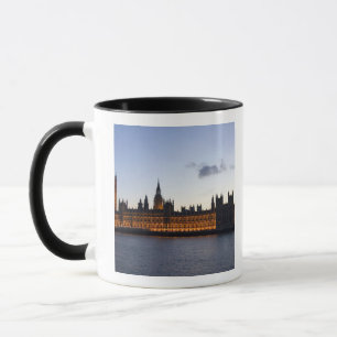 Big Ben och Houses of Parliament i staden Mugg