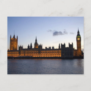 Big Ben och Houses of Parliament i staden Vykort