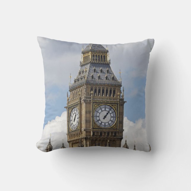 Big Ben och Houses of Parliament, London, Kudde (Framsida)