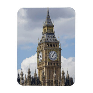 Big Ben och Houses of Parliament, London, Magnet