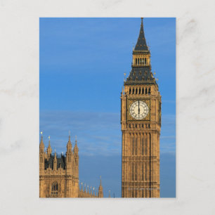 Big Ben och parlamentets Byggnad Vykort
