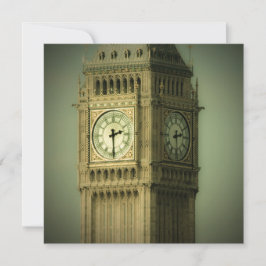 Big Ben, Palace of Westminster, London Tack Kort