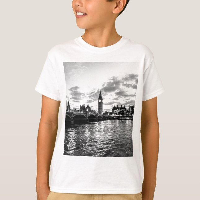 Big Ben Palace of Westminster T Shirt (Framsida)