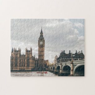Big Ben & The River Thames London City, England Pussel