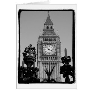 Big Ben Torn Hälsningskort