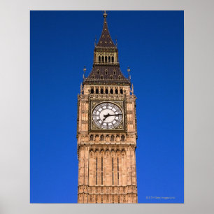 Big Ben vid British Capital Poster
