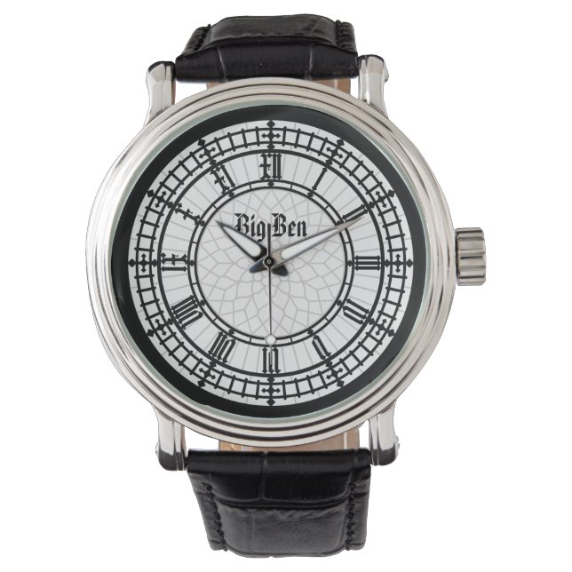 Big Ben Watch - Silver Armbandsur (Framsida)