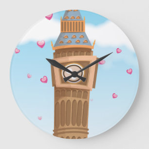Big Ben Westminster Clock Tower serie Stor Klocka