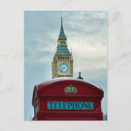 Big Ben, Westminster, London Postcard Vykort