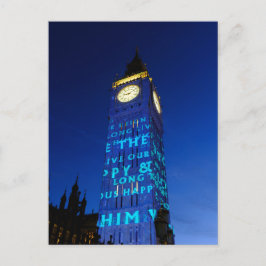 "Big Ben" Westminster, London UK Postcard Vykort