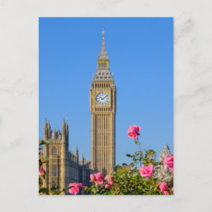 "Big Ben" Westminster, London UK Postcard Vykort