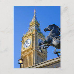 "Big Ben" Westminster, London UK Postcard Vykort