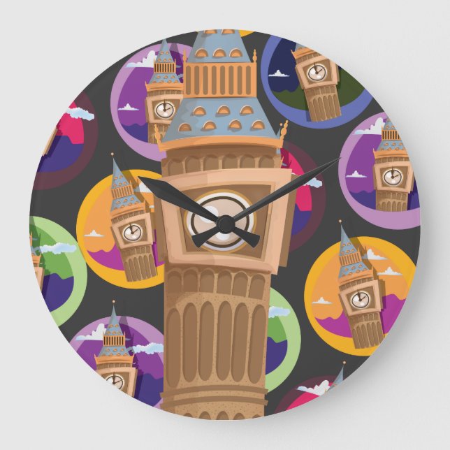 Big Ben Westminsterklocktornet Stor Klocka (Framsida)