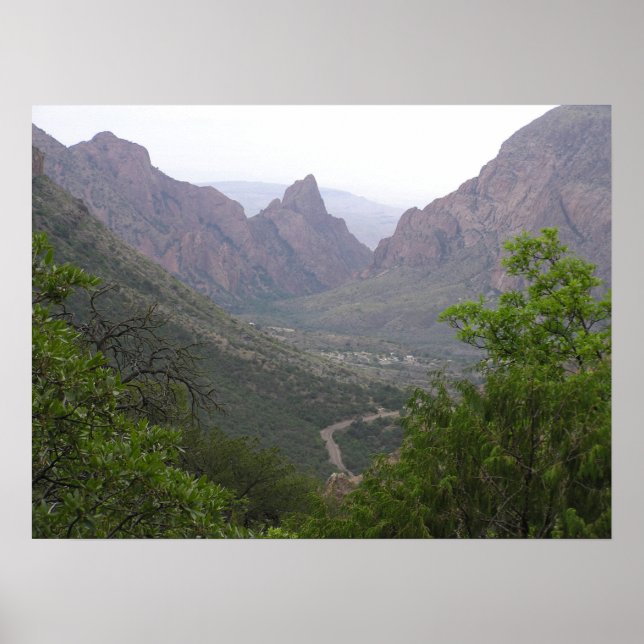 Big Bend Canyon Poster (Framsidan)