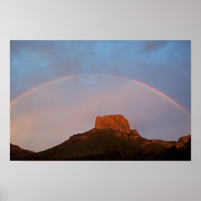 Big Bend - Casa Grande Rainbow Poster (Framsidan)