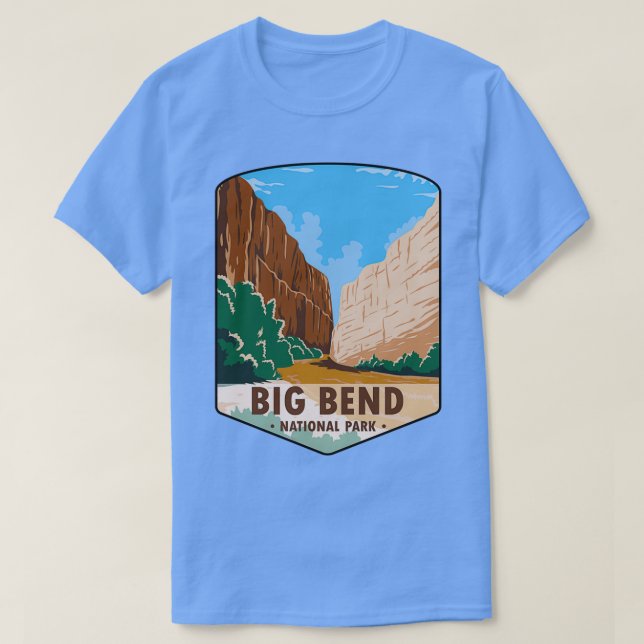 Big Bend National Park 51 T Shirt (Design framsida)