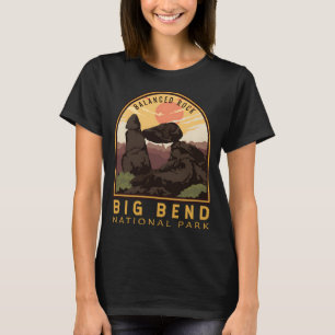 Big Bend National Park Balanced Sten Vintage Emble T Shirt