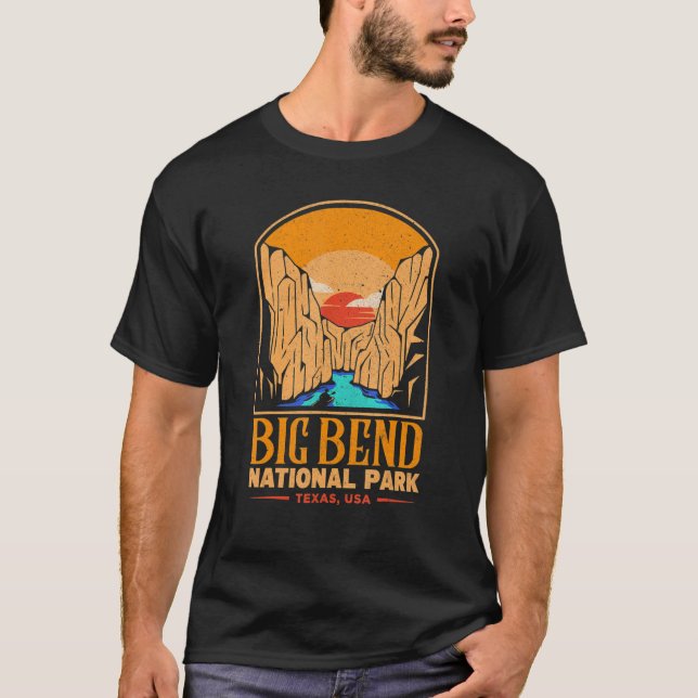Big Bend National Park Brewster Texas US Funny T Shirt (Framsida)