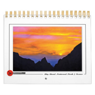 Big Bend National Park Calendar Kalender