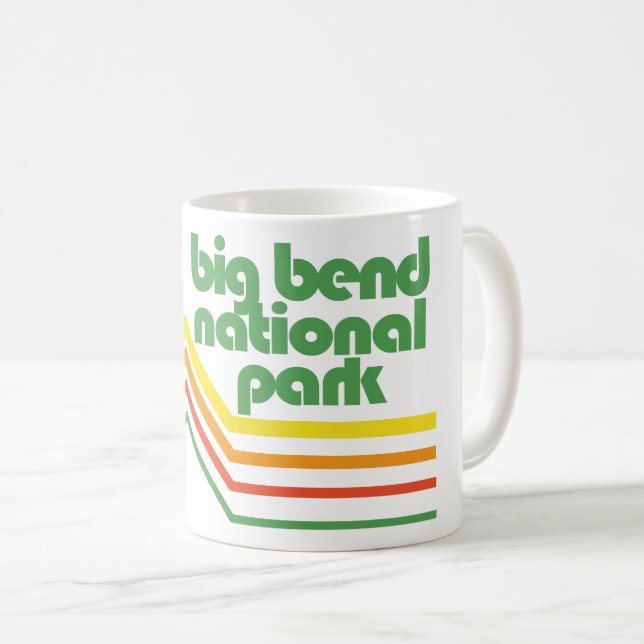 Big Bend National Park Kaffemugg (Framsida höger)