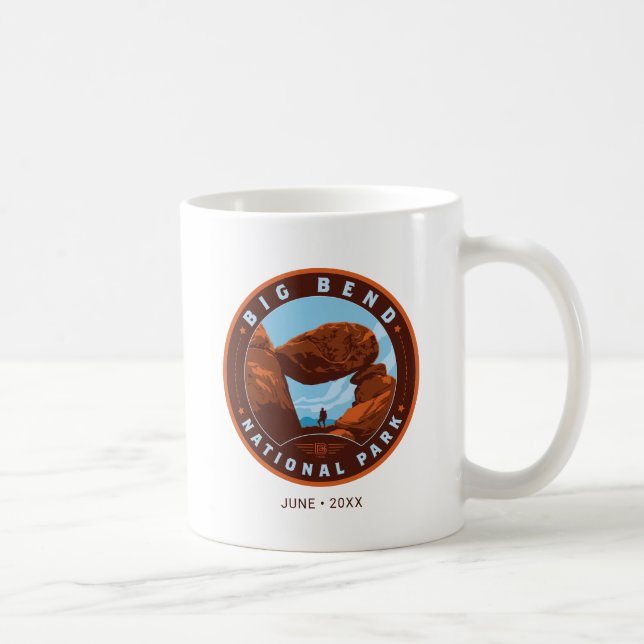 Big Bend National Park Kaffemugg (Höger)