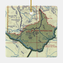 Big Bend National Park Karta