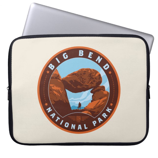 Big Bend National Park Laptop Fodral (Framsidan)