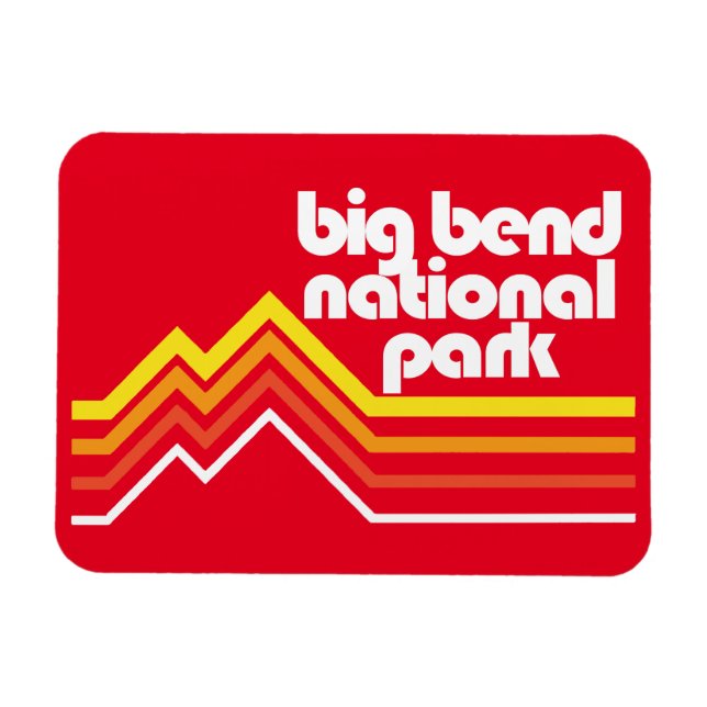 Big Bend National Park Magnet (Horisontell)