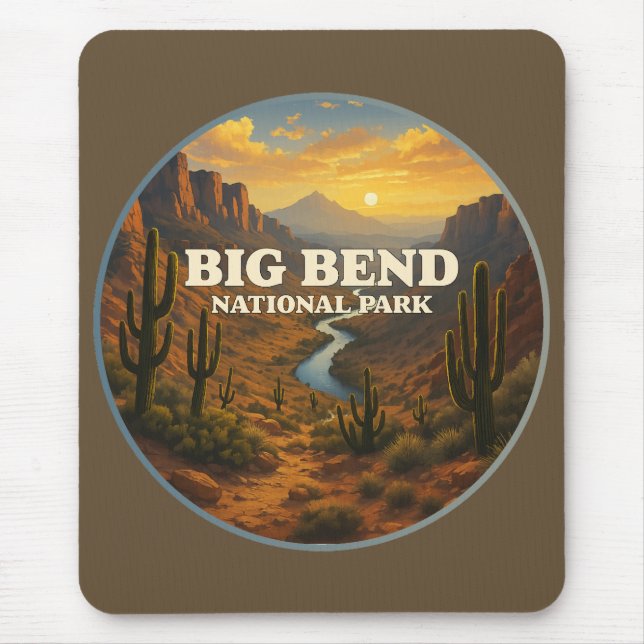 Big Bend National Park Musmatta (Framsidan)