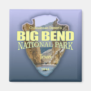 Big Bend National Park (pilhuvud) Magnet