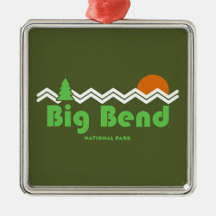Big Bend National Park Retro Julgransprydnad Metall