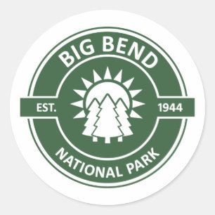 Big Bend National Park Runt Klistermärke