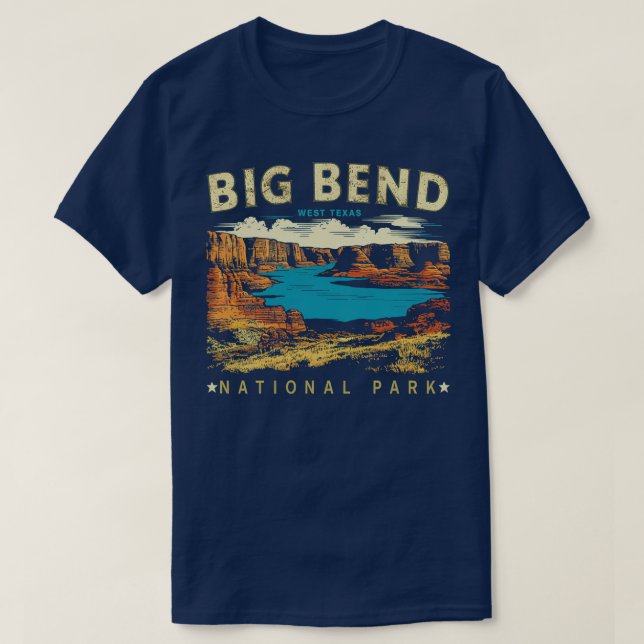 Big Bend National Park T Shirt (Design framsida)