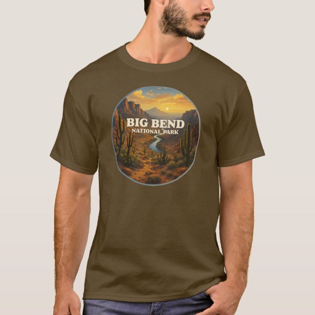 Big Bend National Park T Shirt (Framsida)