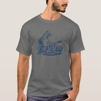 Big Bend National Park Texas Mountain Lejon Retro T Shirt