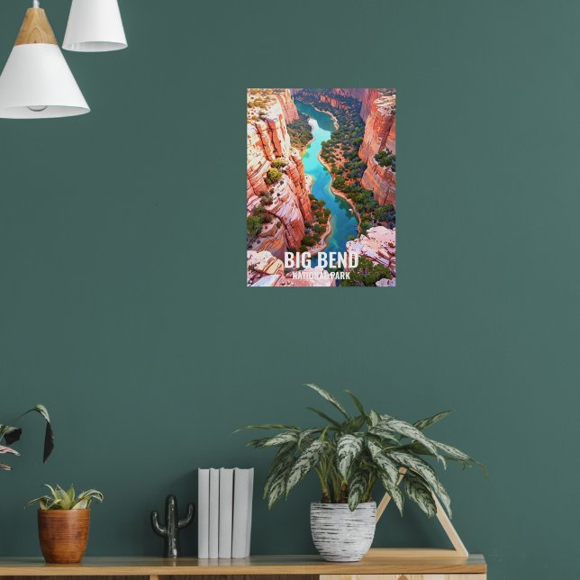 Big Bend National Park, Texas Poster (Vardagsrum 1)