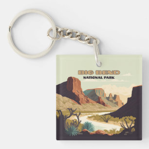 Big Bend National Park Texas Retro Travel
