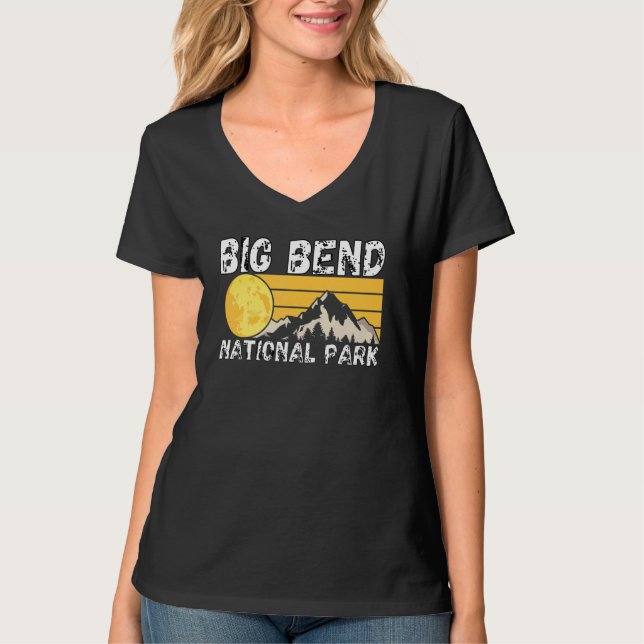 Big Bend National Park Texas State Park 1 T Shirt (Framsida)