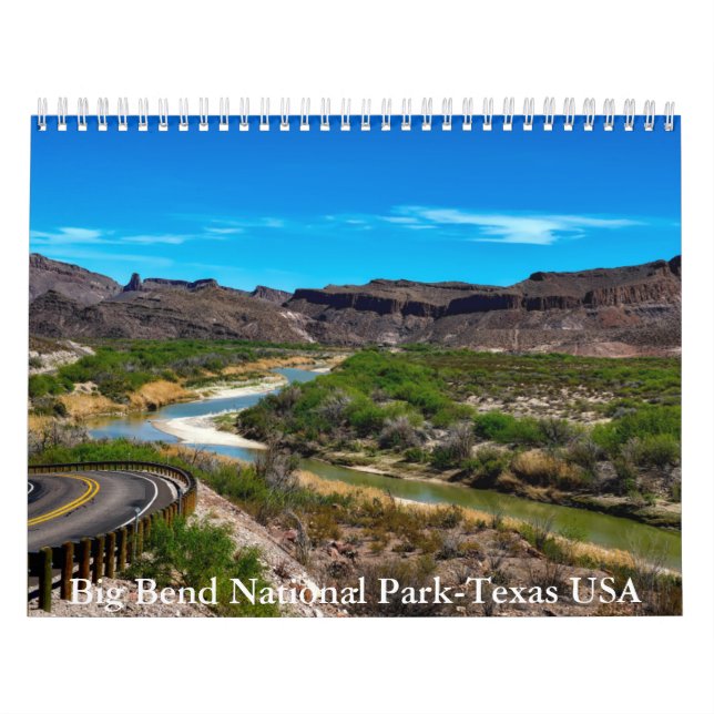 Big Bend National Park-Texas USA Calendar Kalender (Omslag)