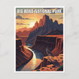 Big Bend National Park Travel Vykort