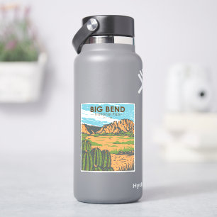 Big Bend National Park Vintage Klistermärken