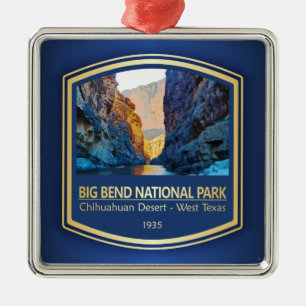 Big Bend NP (PF1) Julgransprydnad Metall